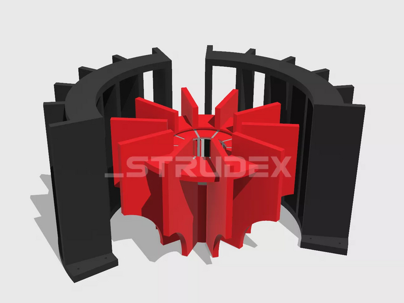 High-Quality Flotation Machine Rotor Stator with Embedded Metal Skeleton