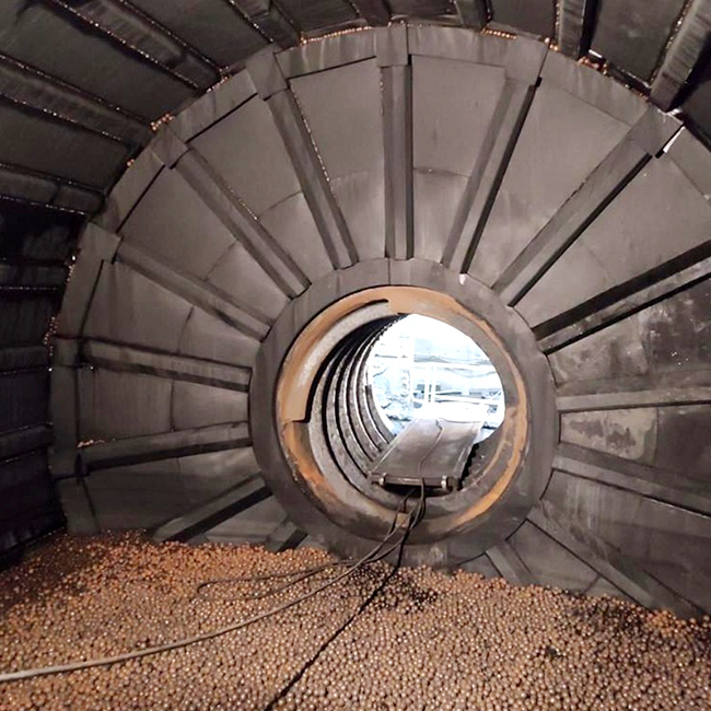 Wear Resistant Rubber Liners for Grinding Mills Lightweight Easy Assembly