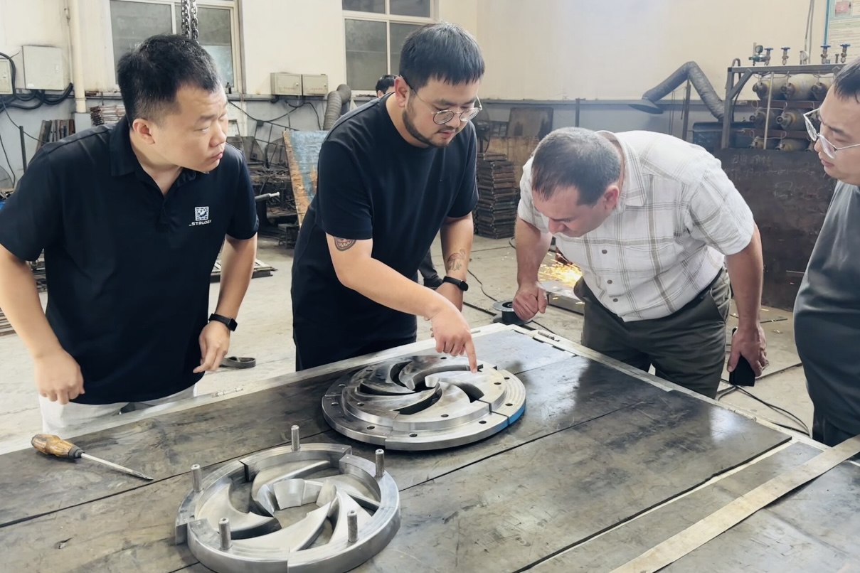 From Drawing Board to Dynamic Reality: Strudex and Sulzer Celebrate Milestone with First Collaborative Rubber Impeller