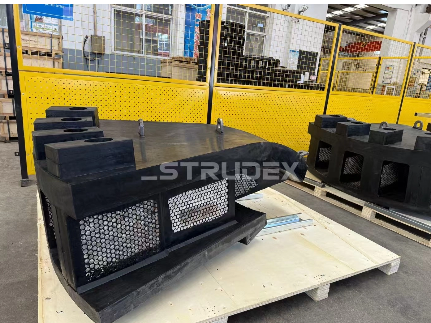 Strudex Rubber Mill Liners for Metso SAG Mills